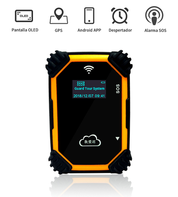 Security Guard Tour Management System Online Cloud Software 1800mah Battery